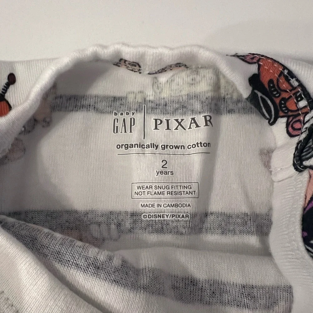 Baby Gap Toy Story Striped Pajamas - Picture 2 of 2